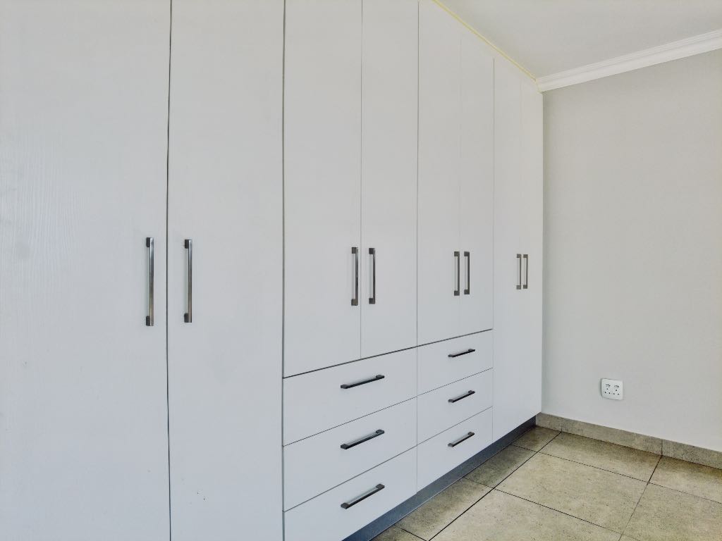 You will never run out of storage space with your huge cupboards