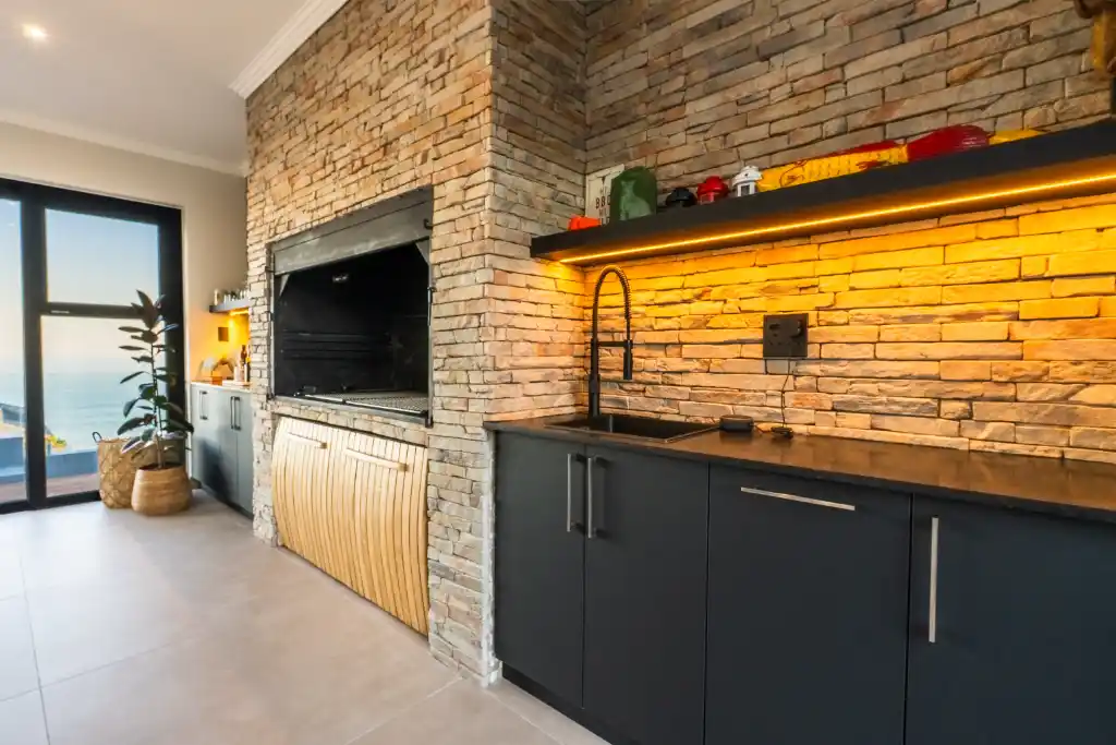 The home is beautifully decorated and exudes a feeling of warmth and comfort.