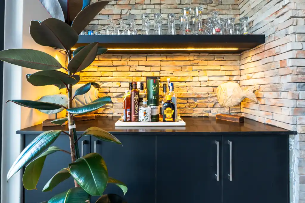 The home is beautifully decorated and exudes a feeling of warmth and comfort.