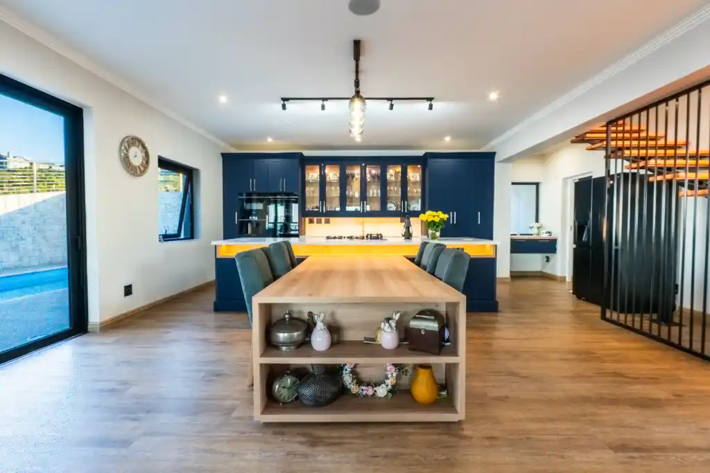 The home is beautifully decorated and exudes a feeling of warmth and comfort.