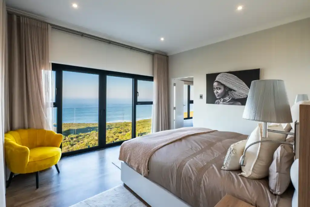 The home is beautifully decorated and exudes a feeling of warmth and comfort.