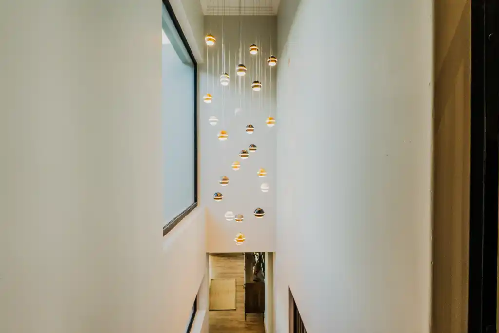 The home is beautifully decorated and exudes a feeling of warmth and comfort.